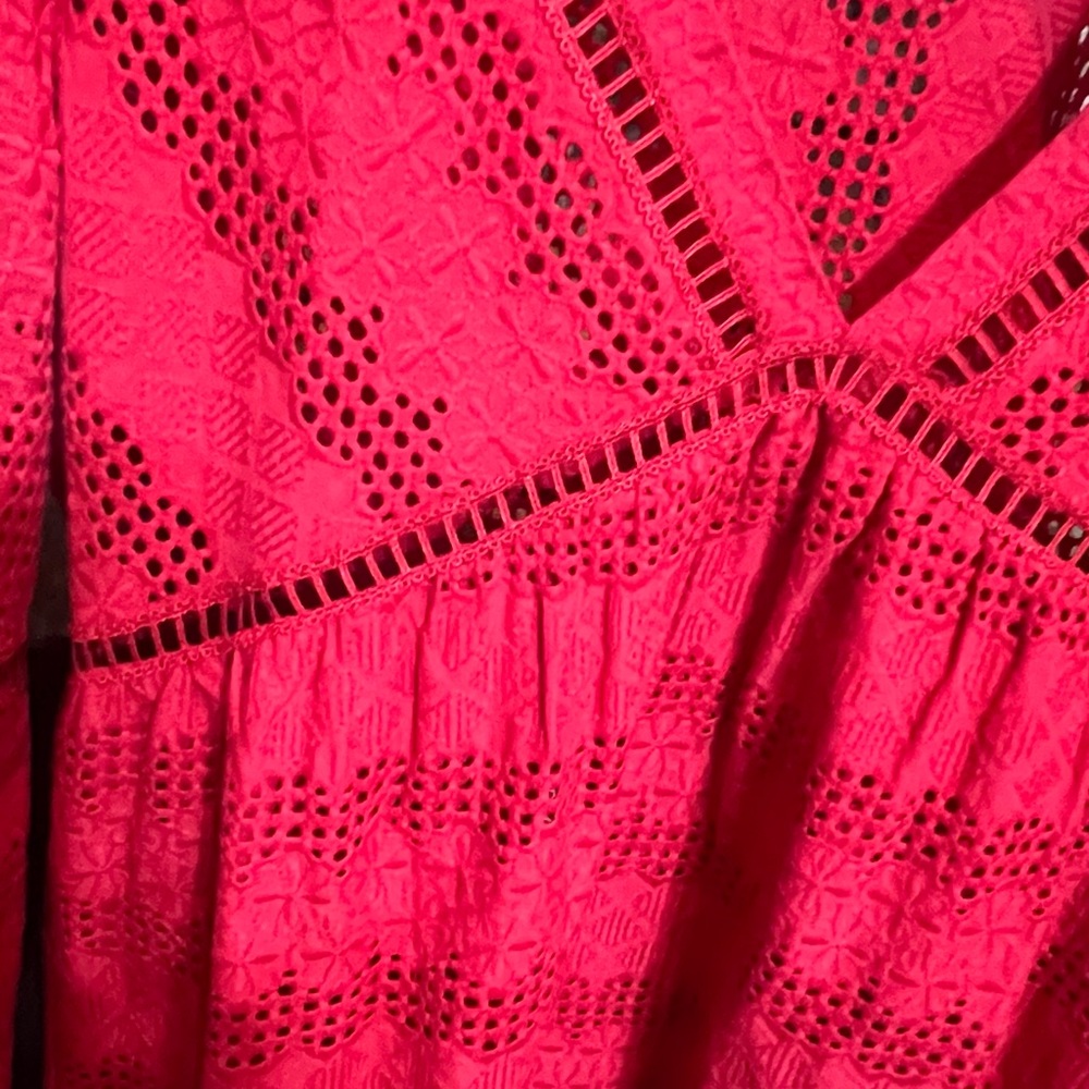 Bash gorgeous poppy red eye lite cotton Bash size 1 Purchased in Nice France!